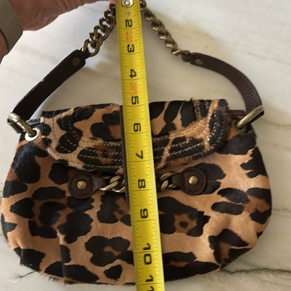 NWOT J Crew calf hair leopard bag - Picture 9 of 9
